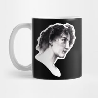 Female Portrait Drawing Mug